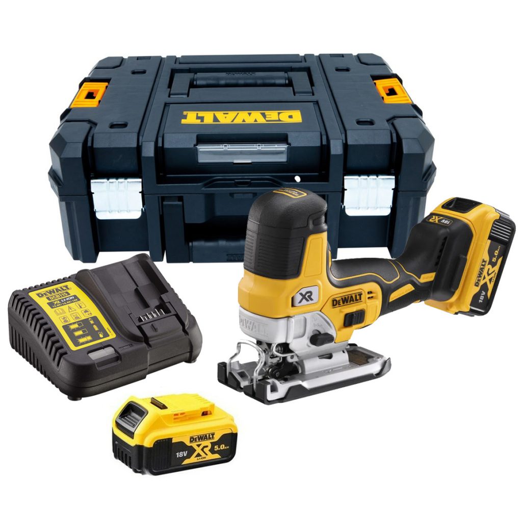 DeWALT DCS335P2 - aku bezuhlíková  priamočiara píla