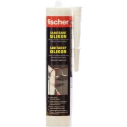 Fischer sanitárny silikónový tmel 310ml